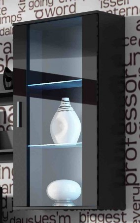 zwart/hoogglans zwart